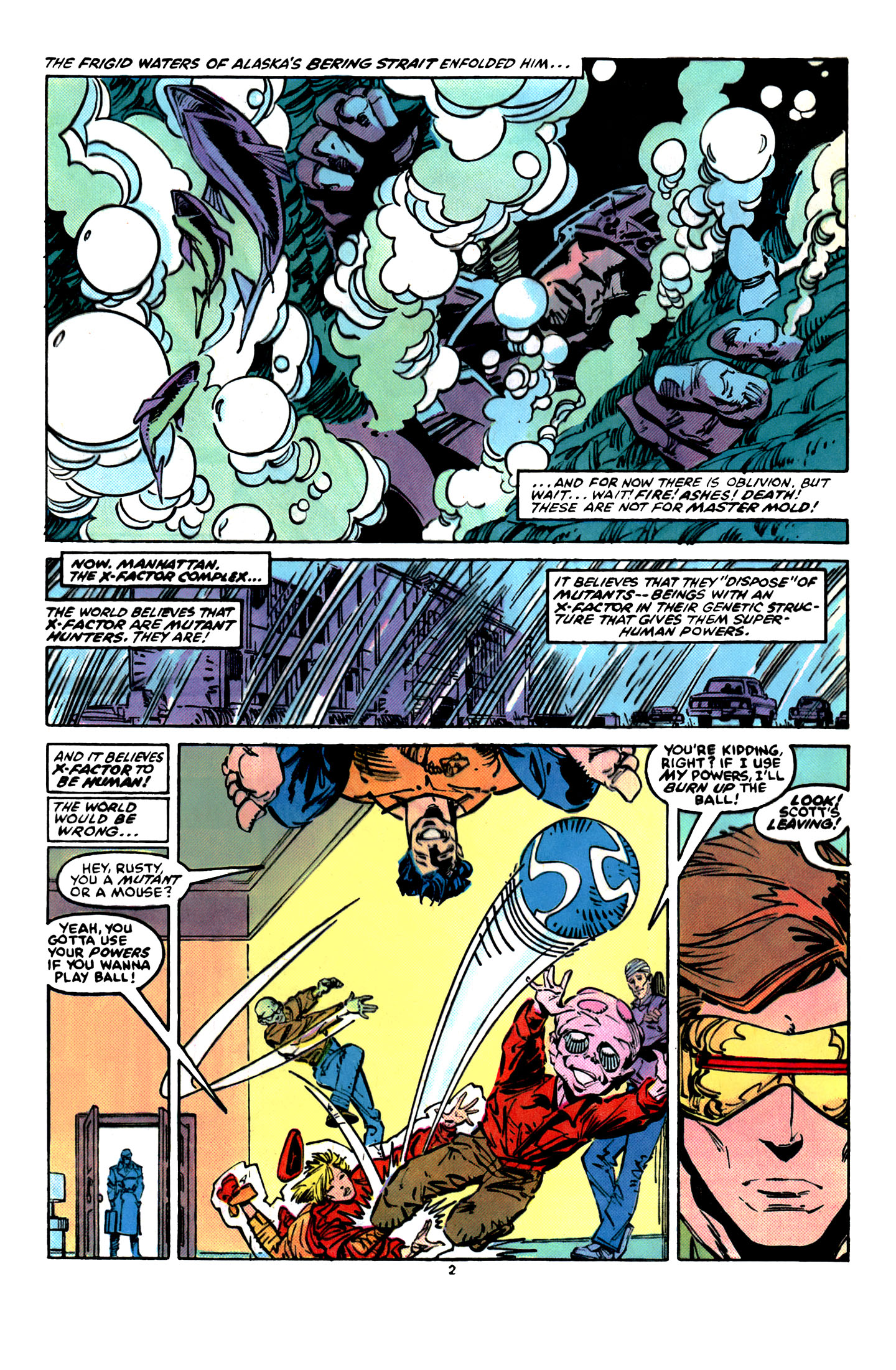 X-Factor (1986) 13 Page 2