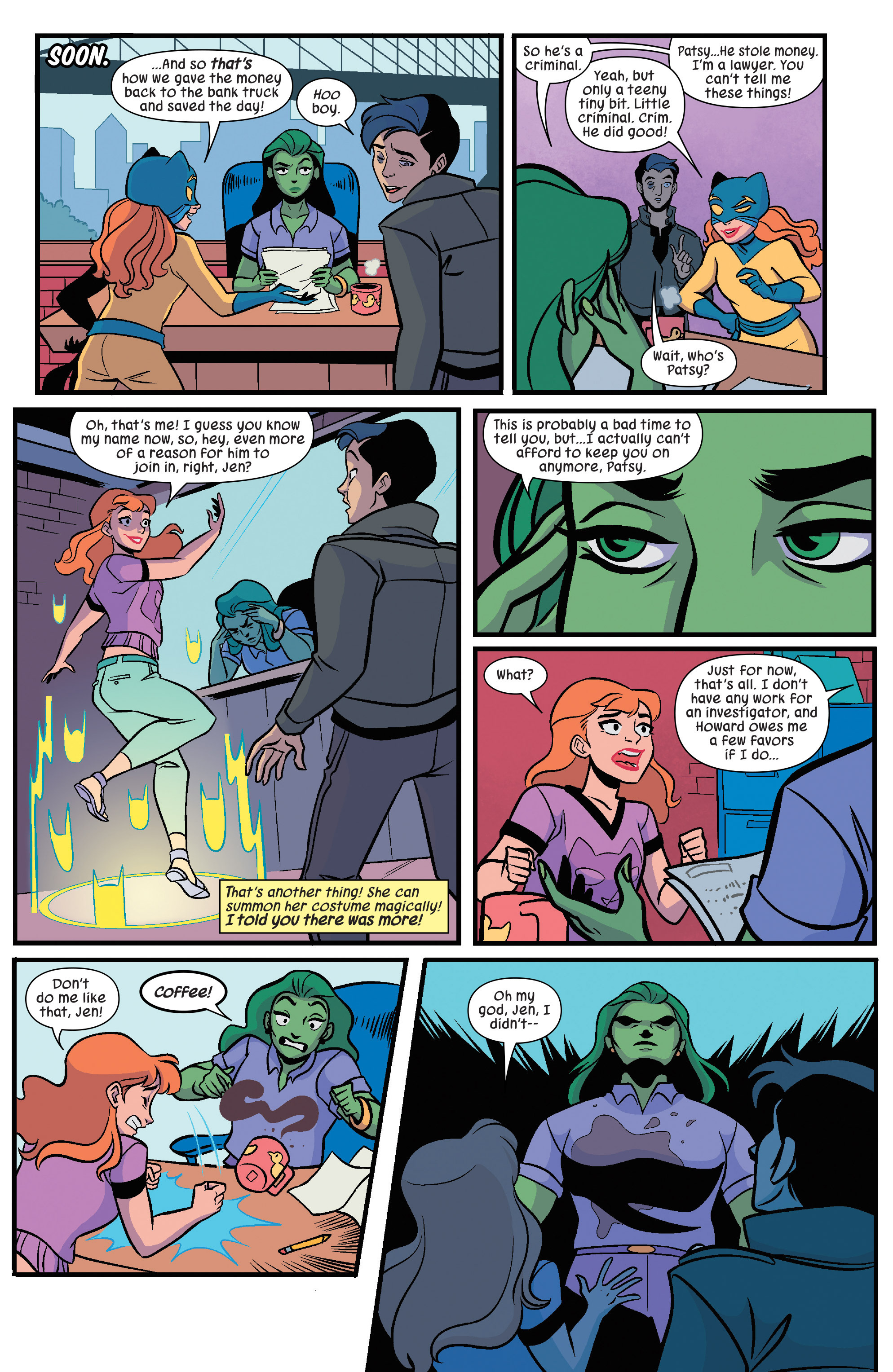 Read online Patsy Walker, A.K.A. Hellcat! comic -  Issue #1 - 10