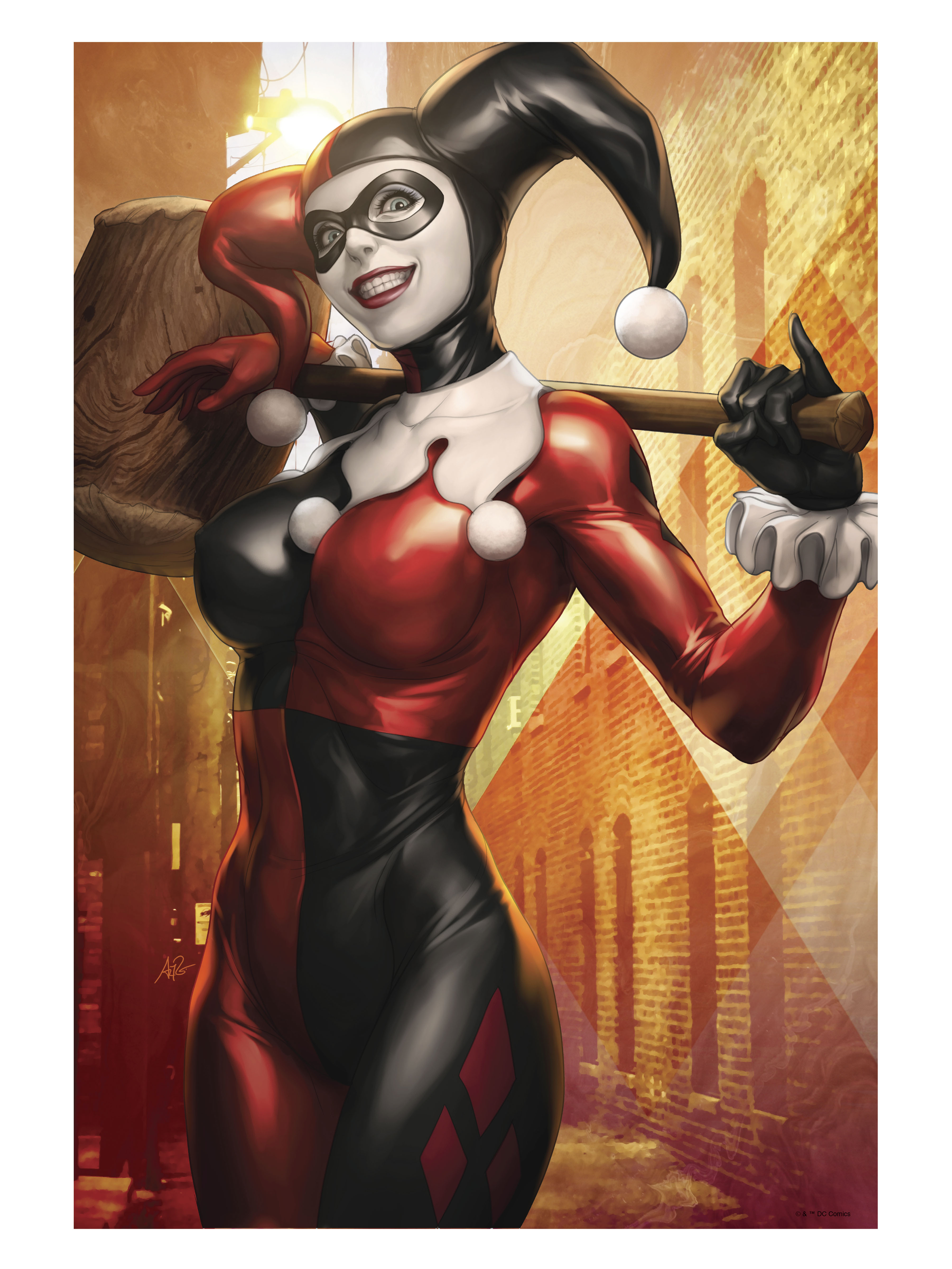 Read online DC Poster Portfolio: Stanley Artgerm Lau comic -  Issue # Full - 7
