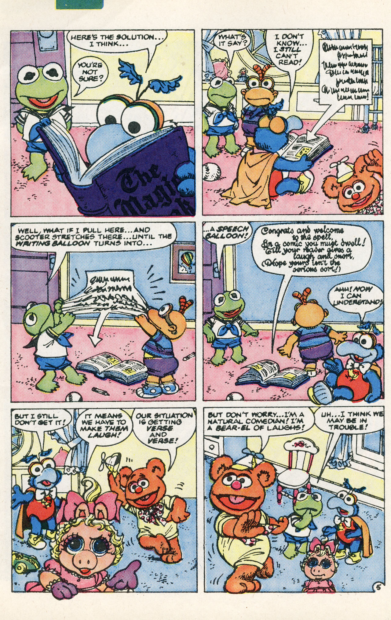 Read online Muppet Babies comic -  Issue #15 - 8