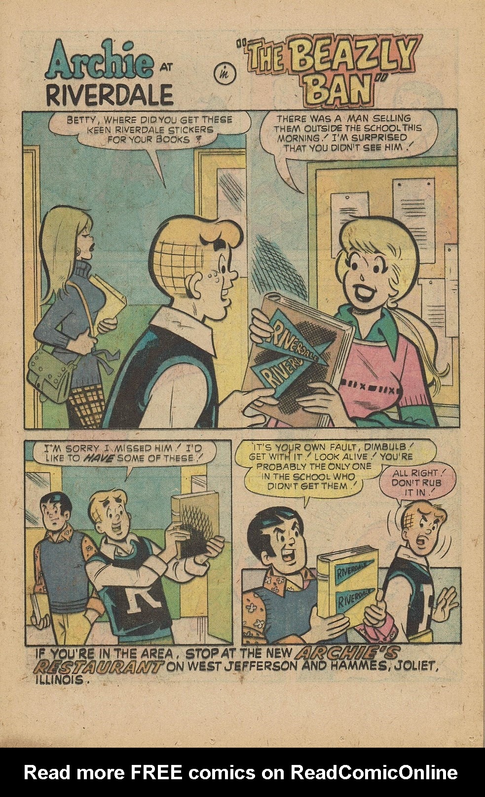 Read online Archie at Riverdale High (1972) comic -  Issue #23 - 13