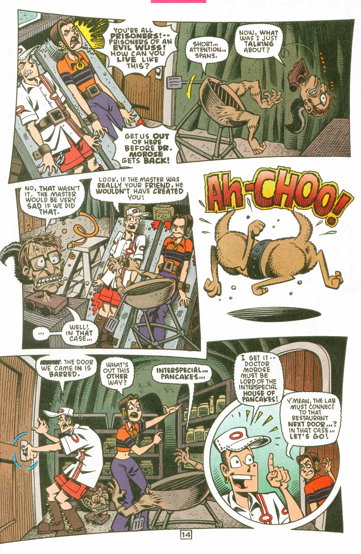 Read online Gross Point comic -  Issue #14 - 15