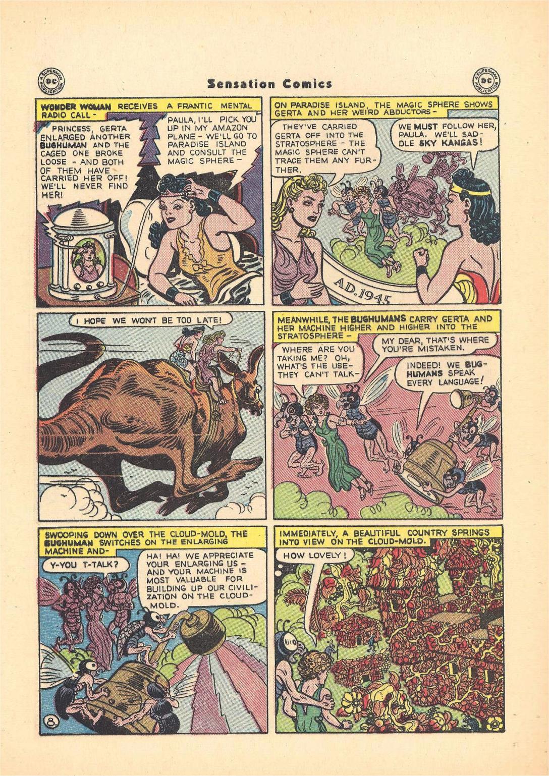 Read online Sensation (Mystery) Comics comic -  Issue #55 - 10