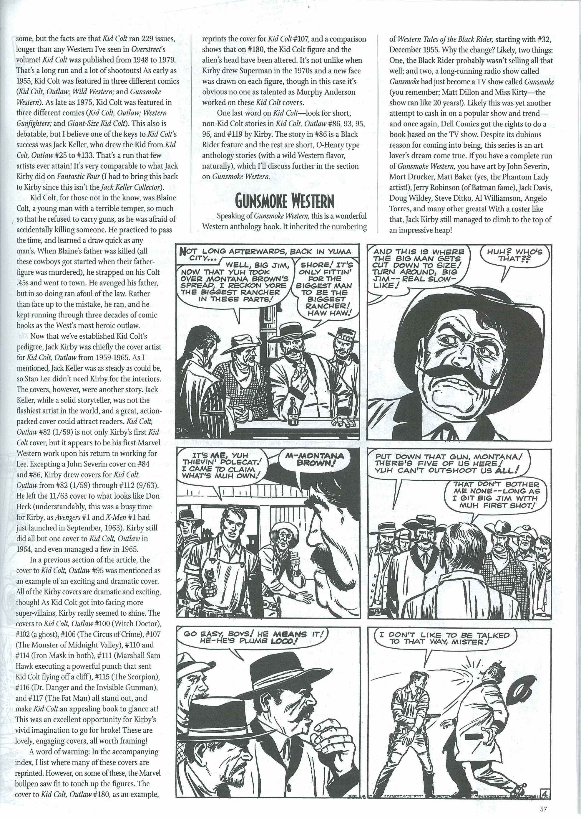 Read online The Jack Kirby Collector comic -  Issue #32 - 61