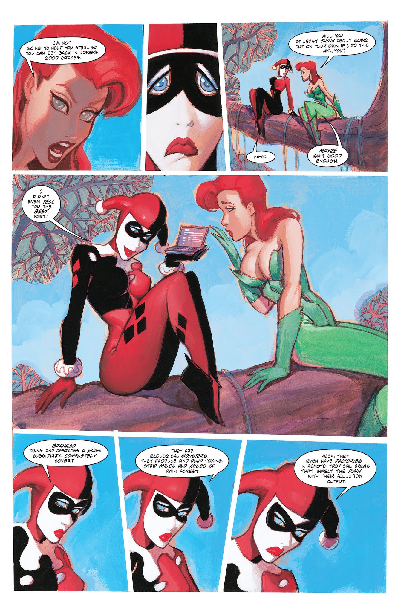 Read online Harley Quinn: A Celebration of 25 Years comic -  Issue # TPB (Part 3) - 1