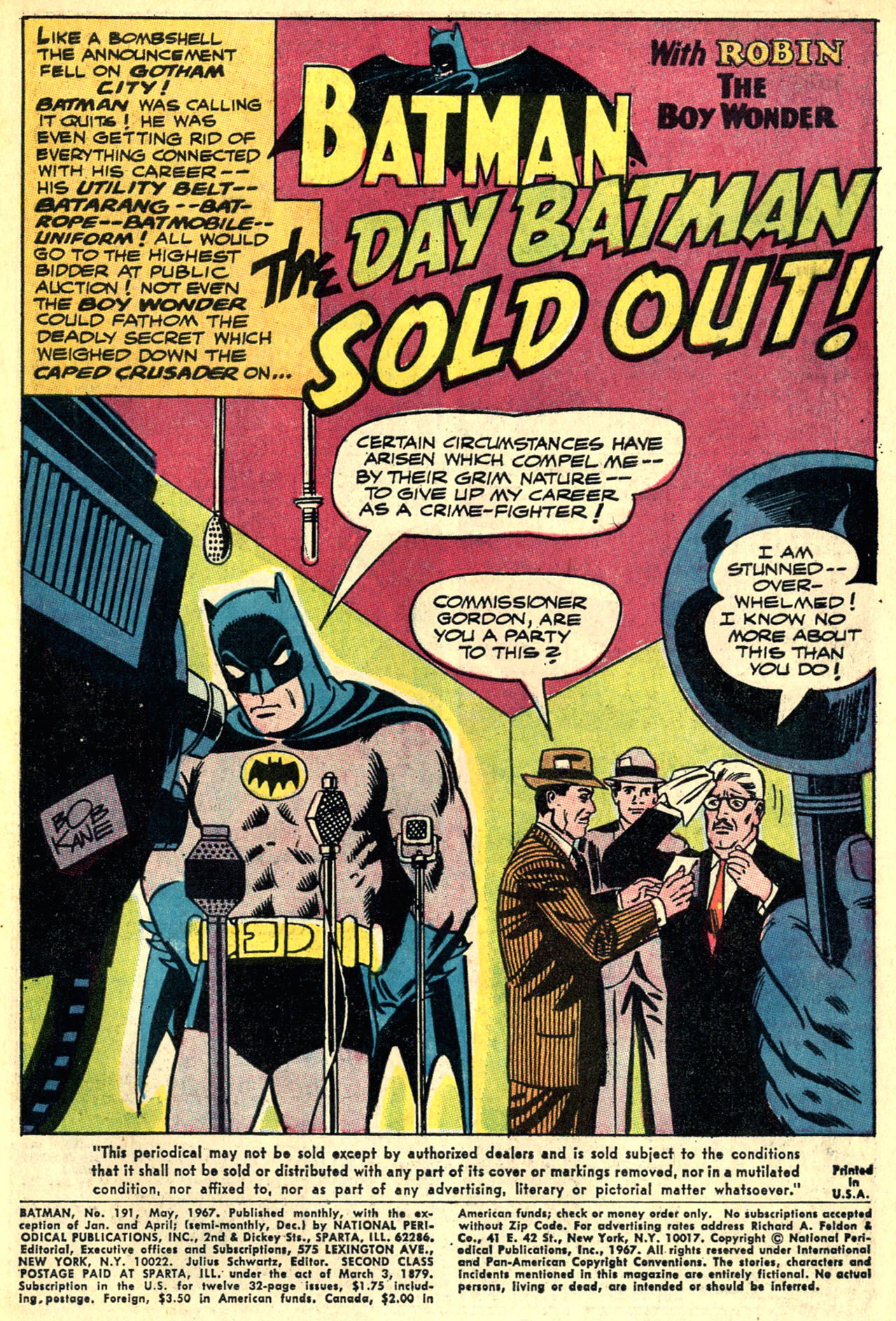 Read online Batman (1940) comic -  Issue #191 - 3