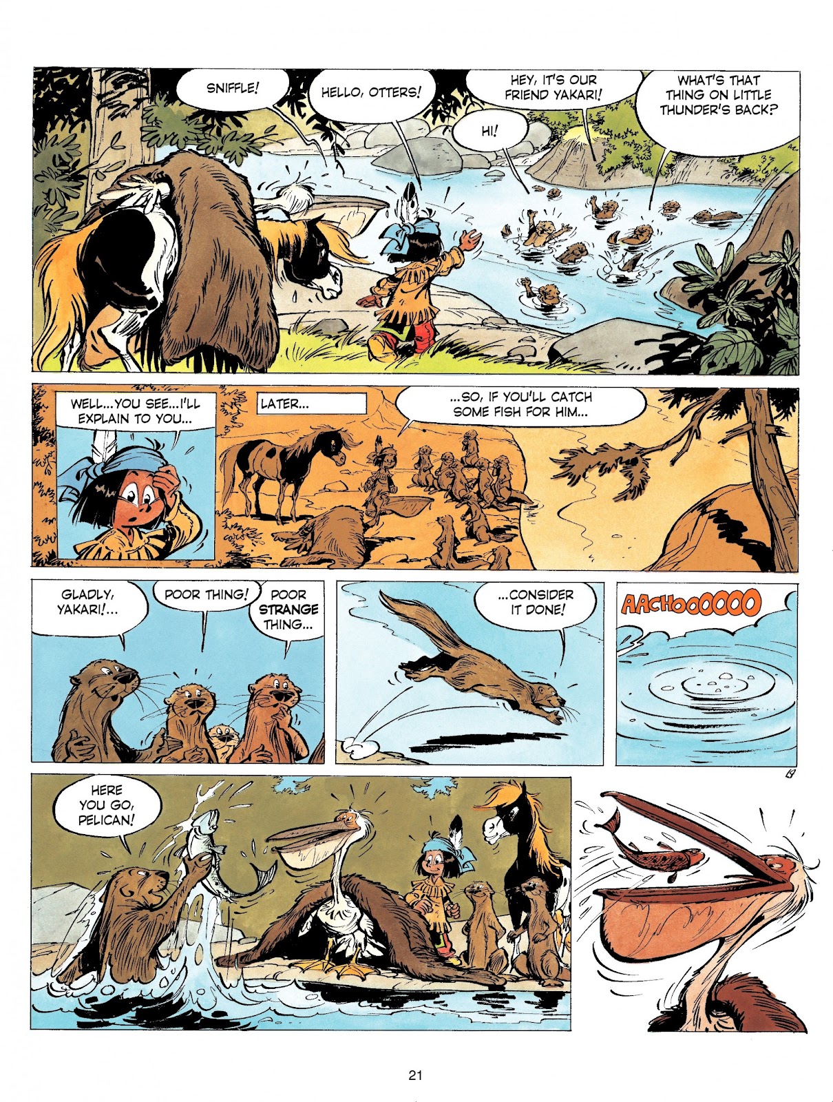 Yakari issue 5 - Page 21