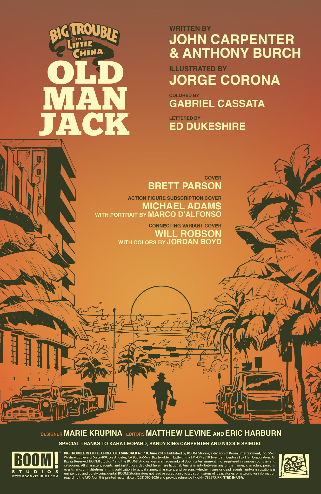 Read online Big Trouble in Little China: Old Man Jack comic -  Issue #10 - 2