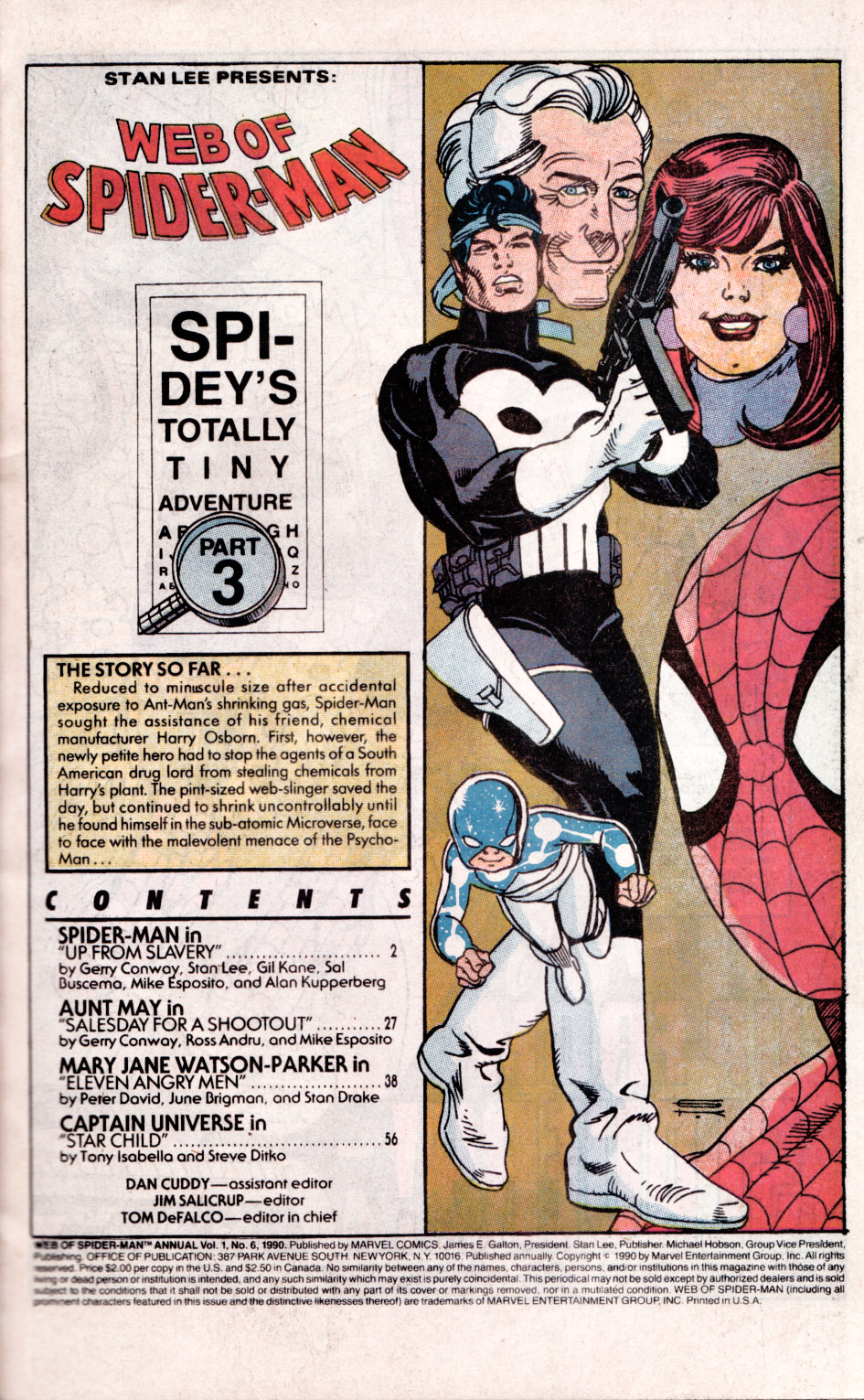 Read online Web of Spider-Man (1985) comic -  Issue # _Annual 6 - 2