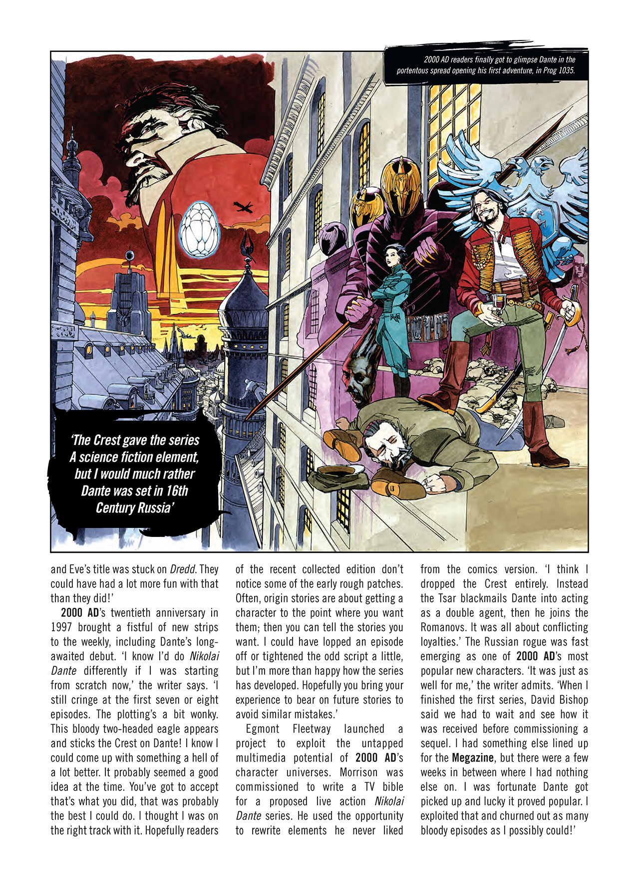 Read online Nikolai Dante comic -  Issue # TPB 11 - 212