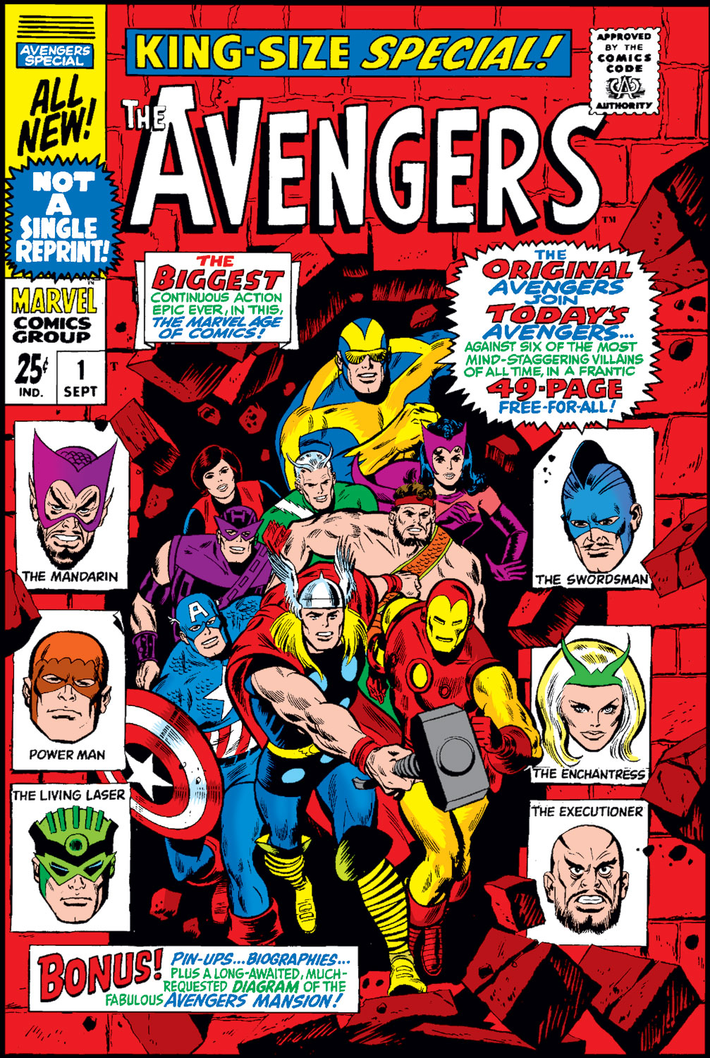 Read online The Avengers (1963) comic -  Issue # _Annual 1 - 1