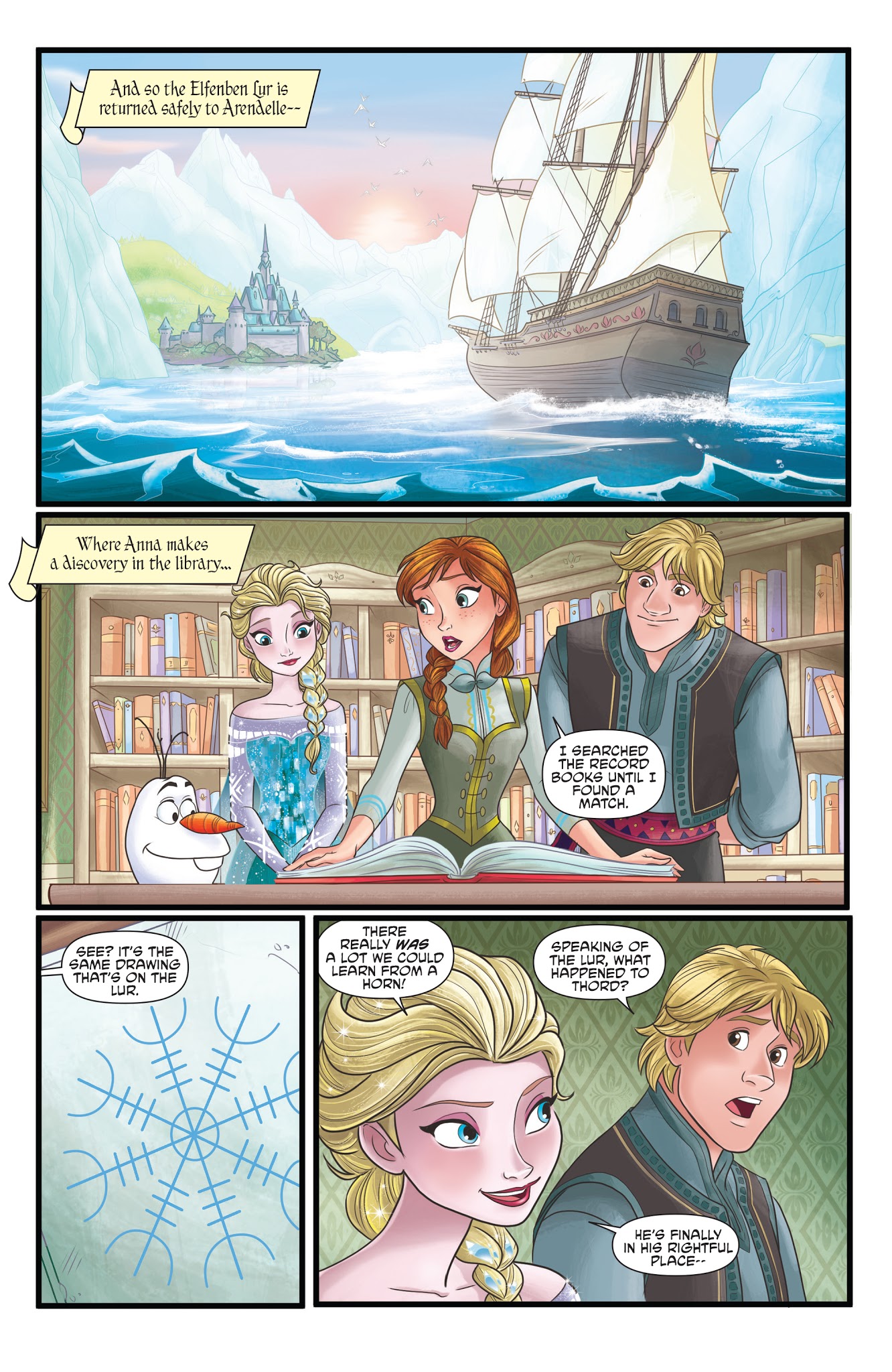 Read online Disney Frozen comic -  Issue #4 - 24