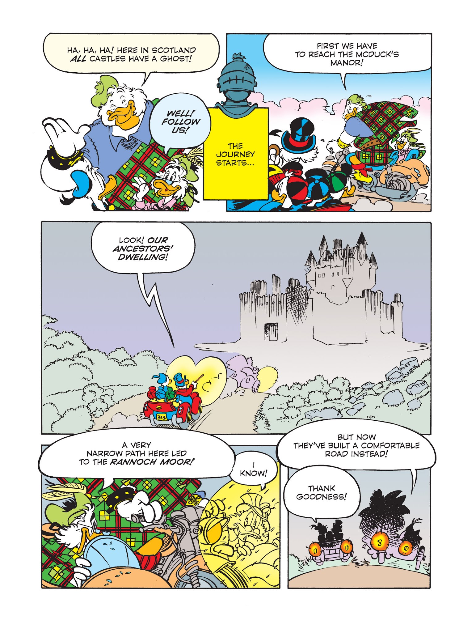 Read online Scrooge McDuck and the Ghost's Treasure (or Vice Versa) comic -  Issue # Full - 9
