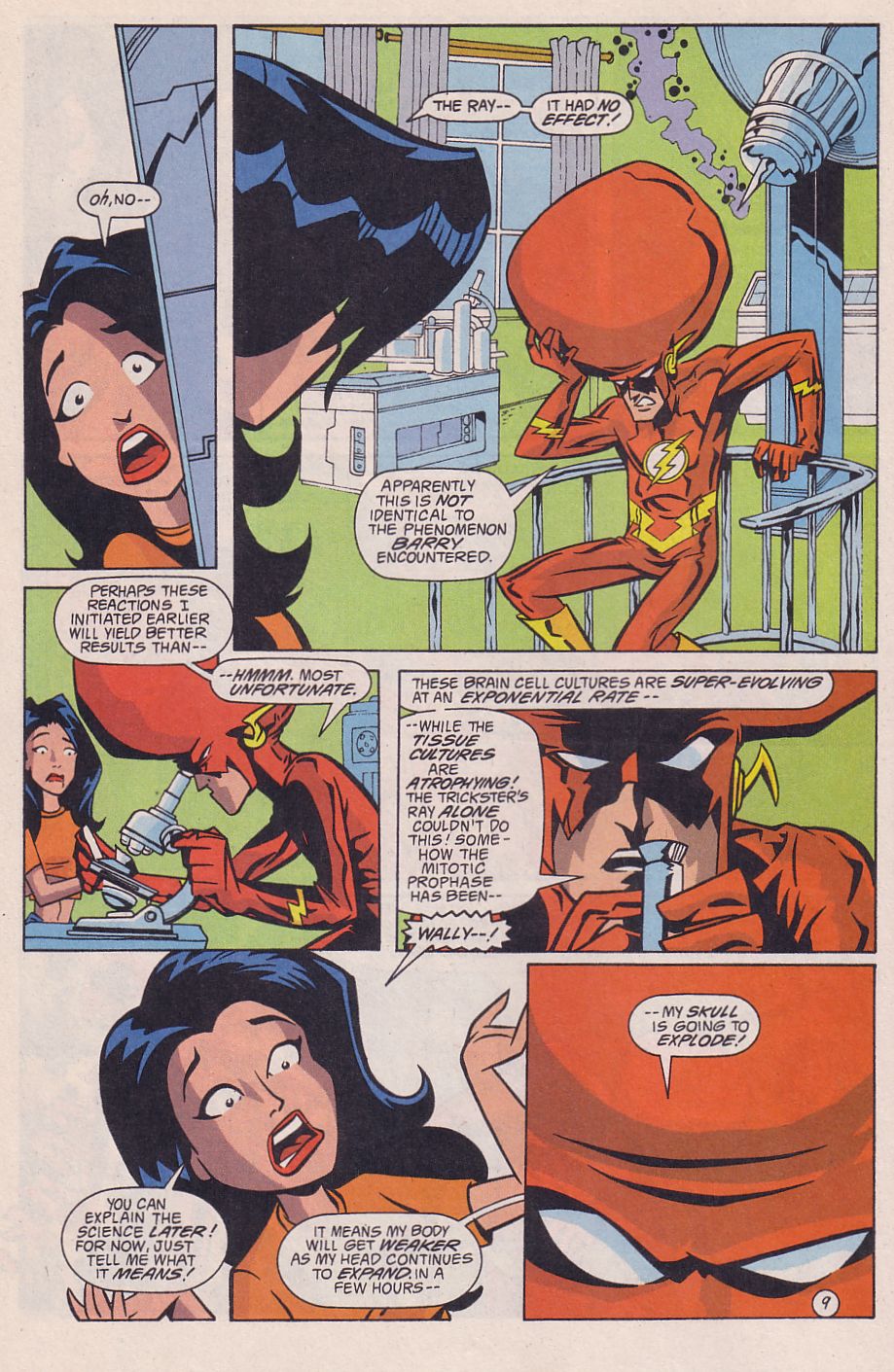 Read online Adventures in the DC Universe comic -  Issue #9 - 10