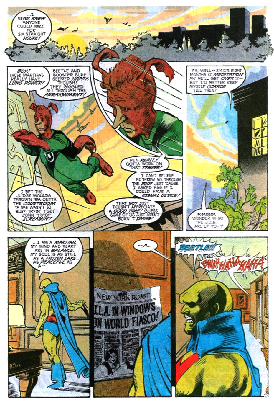 Read online Justice League America comic -  Issue #51 - 22