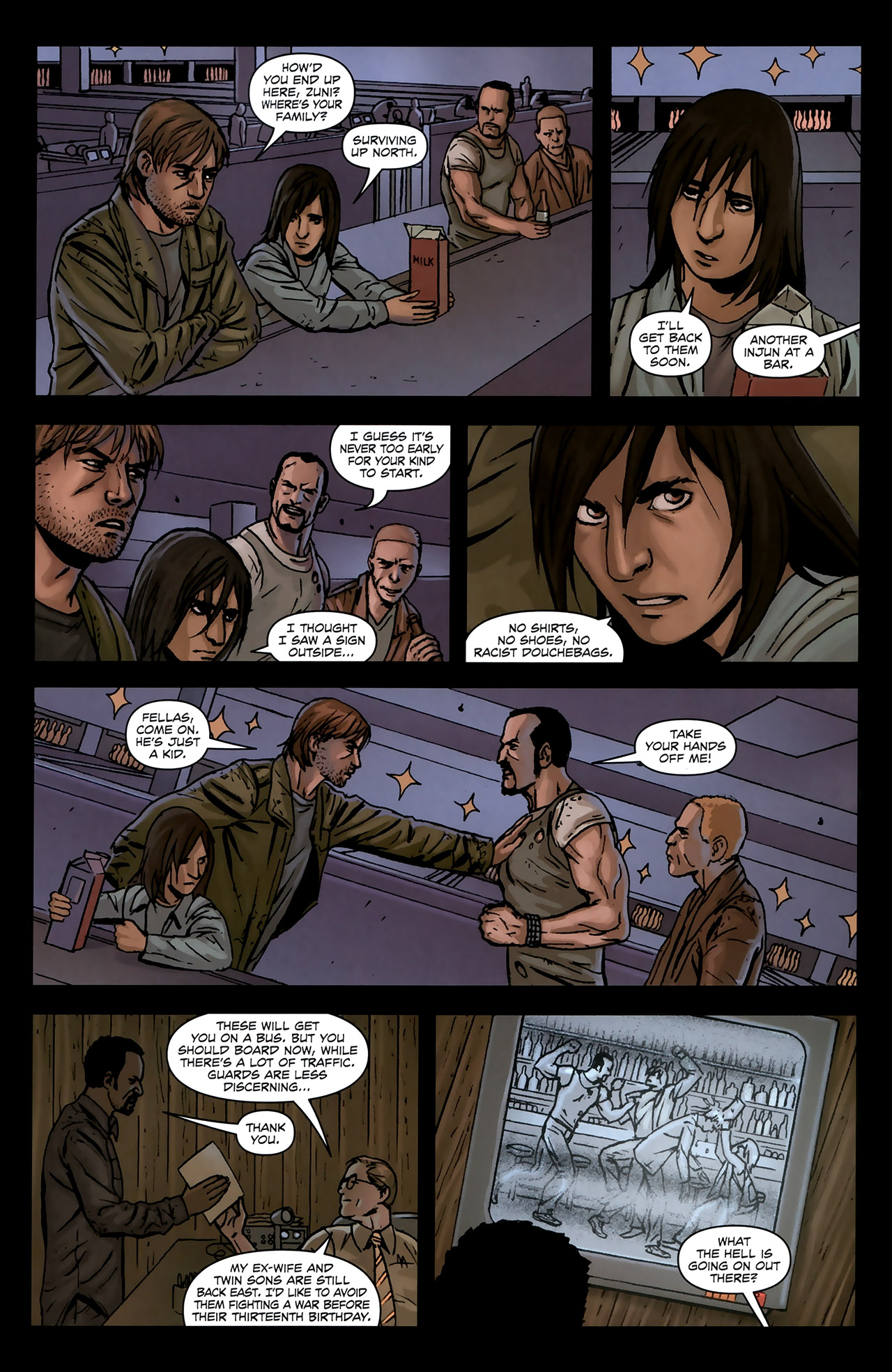 Read online Jericho comic -  Issue #2 - 16