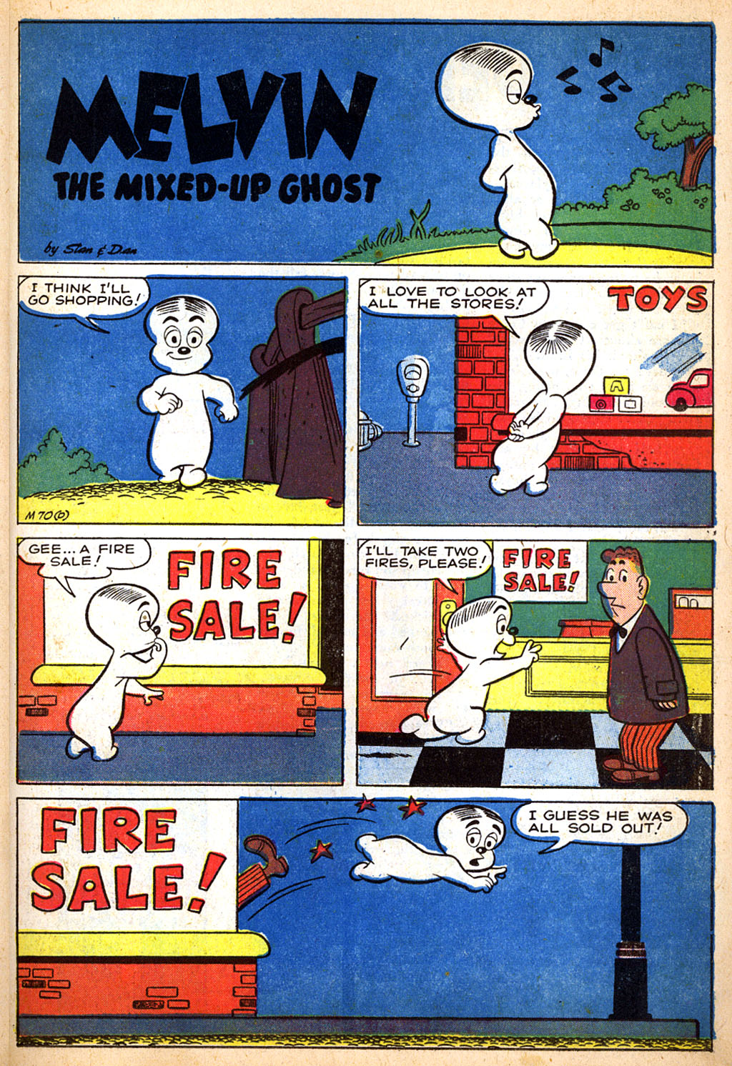 Read online Homer, the Happy Ghost comic -  Issue #15 - 23