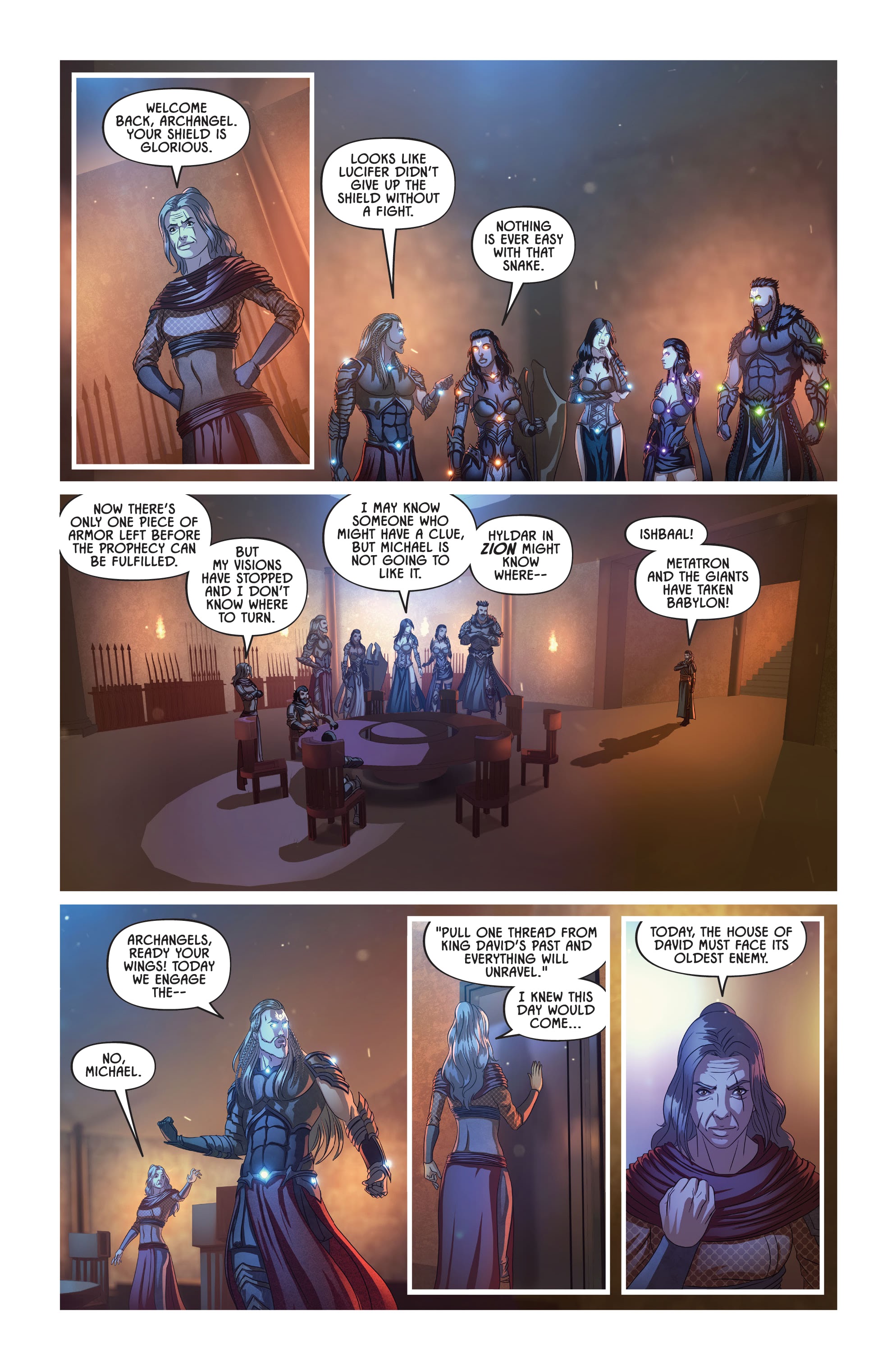 Read online Knights of the Golden Sun comic -  Issue #12 - 23