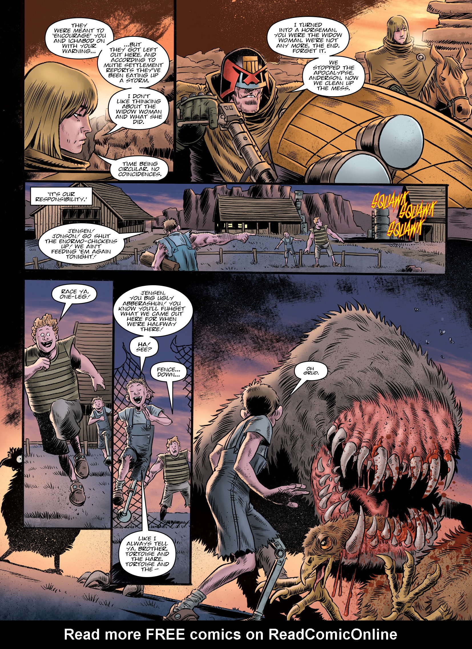Read online 2000 AD comic -  Issue #2204 - 4