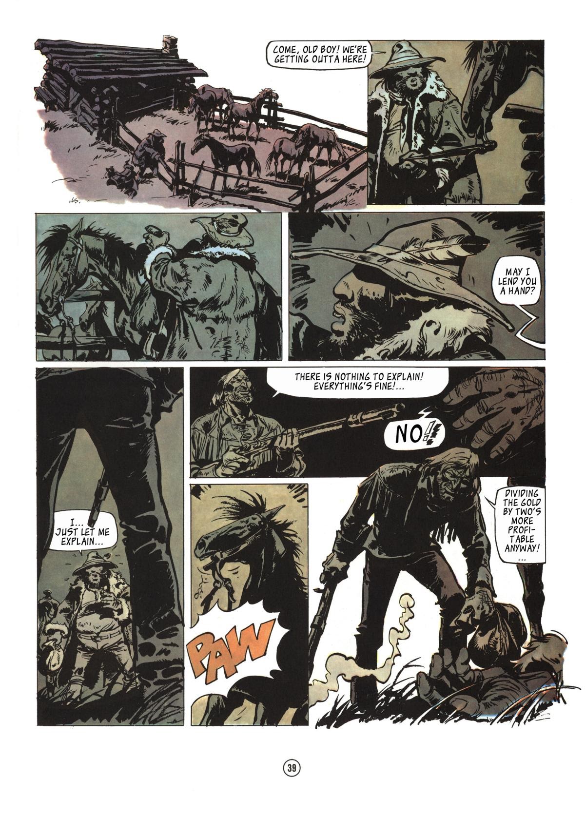 Read online Buddy Longway comic -  Issue #3 - 39