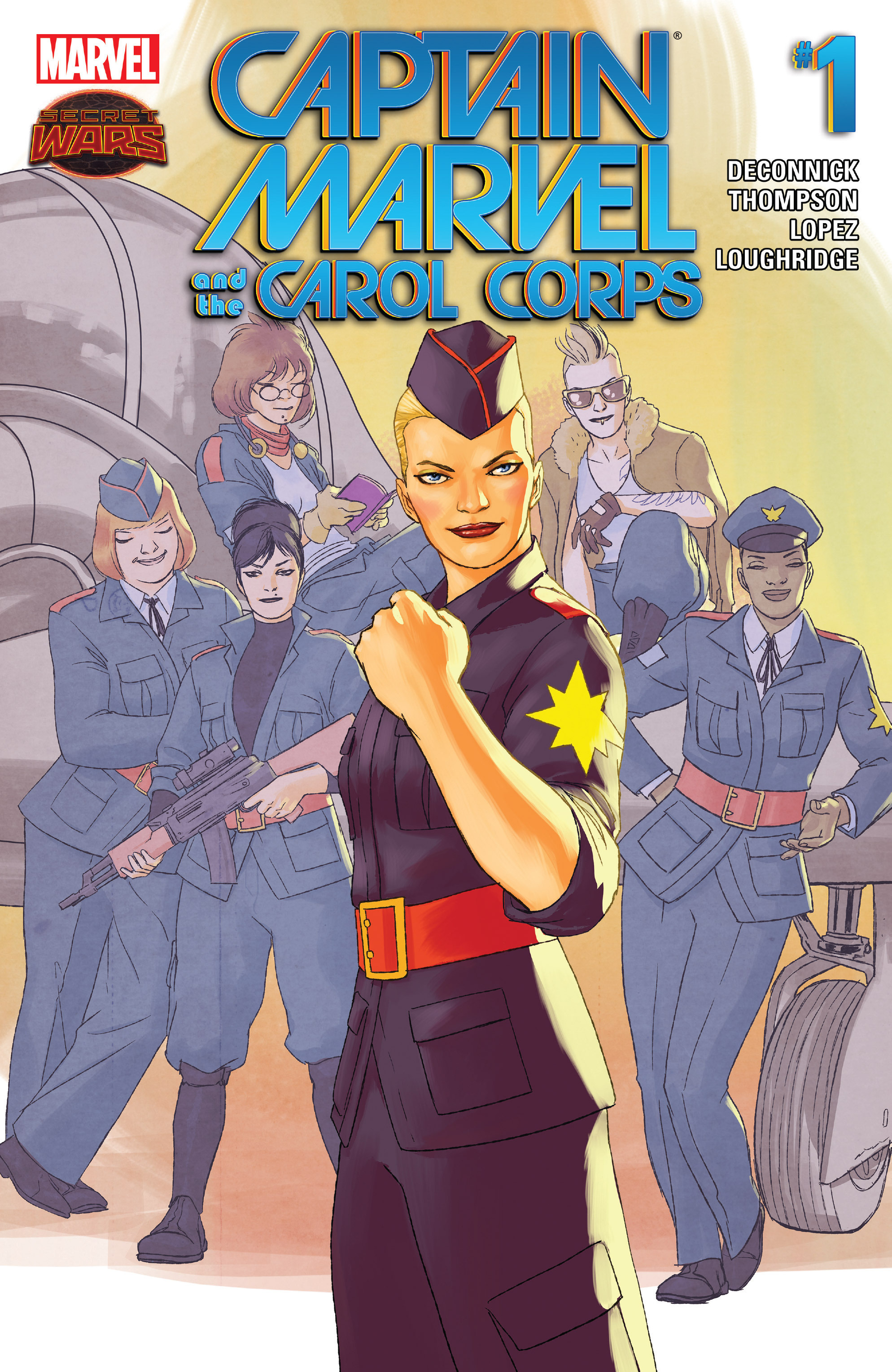 Read online Captain Marvel & the Carol Corps comic -  Issue #1 - 1