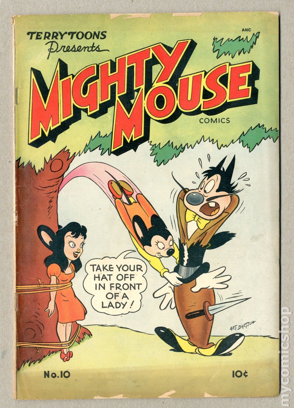Read online Paul Terry's Mighty Mouse Comics comic -  Issue #10 - 1