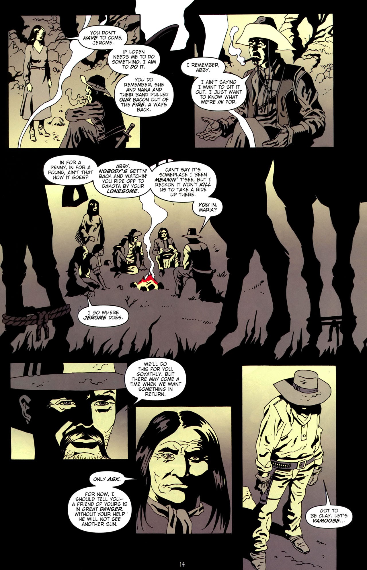 Read online Desperadoes: Buffalo Dreams comic -  Issue #1 - 16