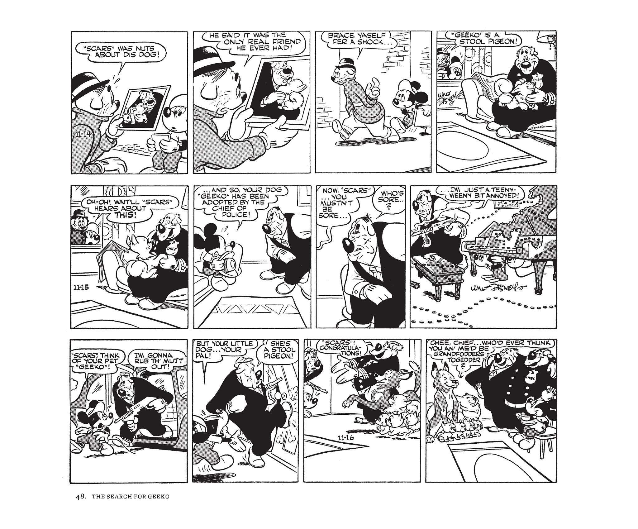 Read online Walt Disney's Mickey Mouse by Floyd Gottfredson comic -  Issue # TPB 9 (Part 1) - 48