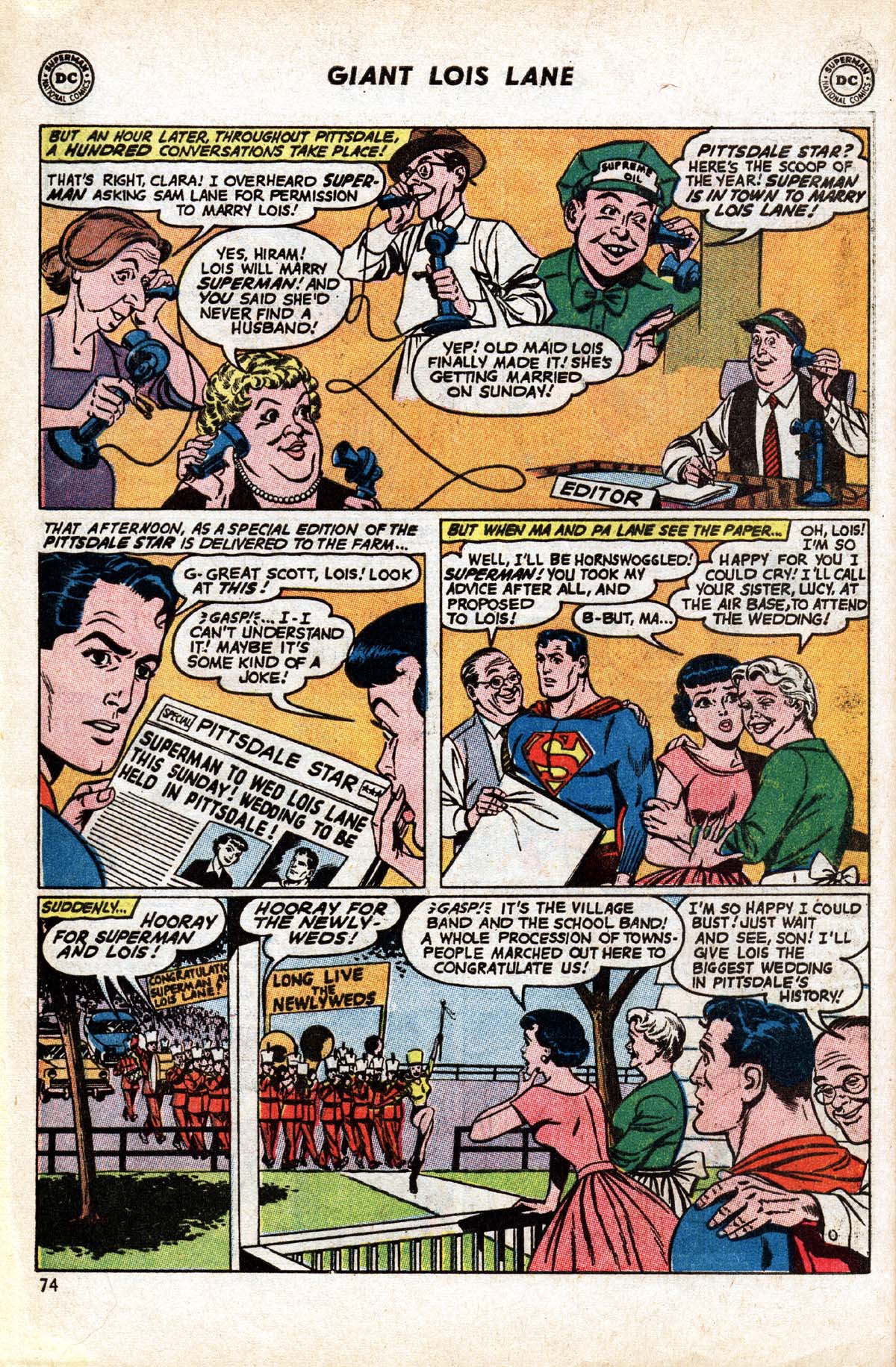 Read online Superman's Girl Friend, Lois Lane comic -  Issue #68 - 76