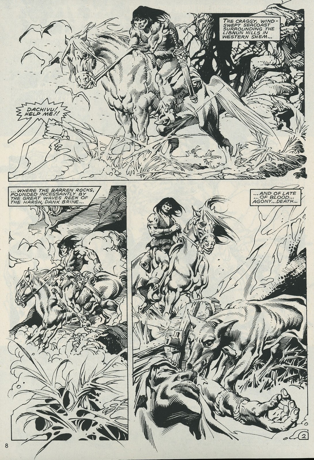 The Savage Sword Of Conan issue 121 - Page 8
