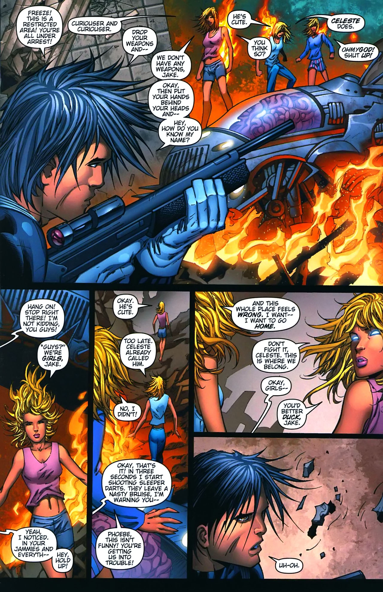Read online X-Men: Phoenix - Warsong comic -  Issue #2 - 17