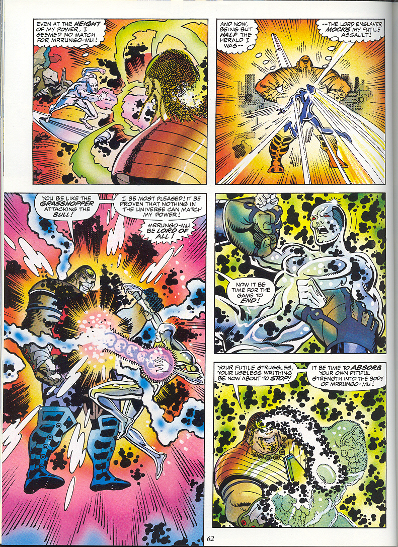 Read online Marvel Graphic Novel comic -  Issue #58 - Silver Surfer - The Enslavers - 64