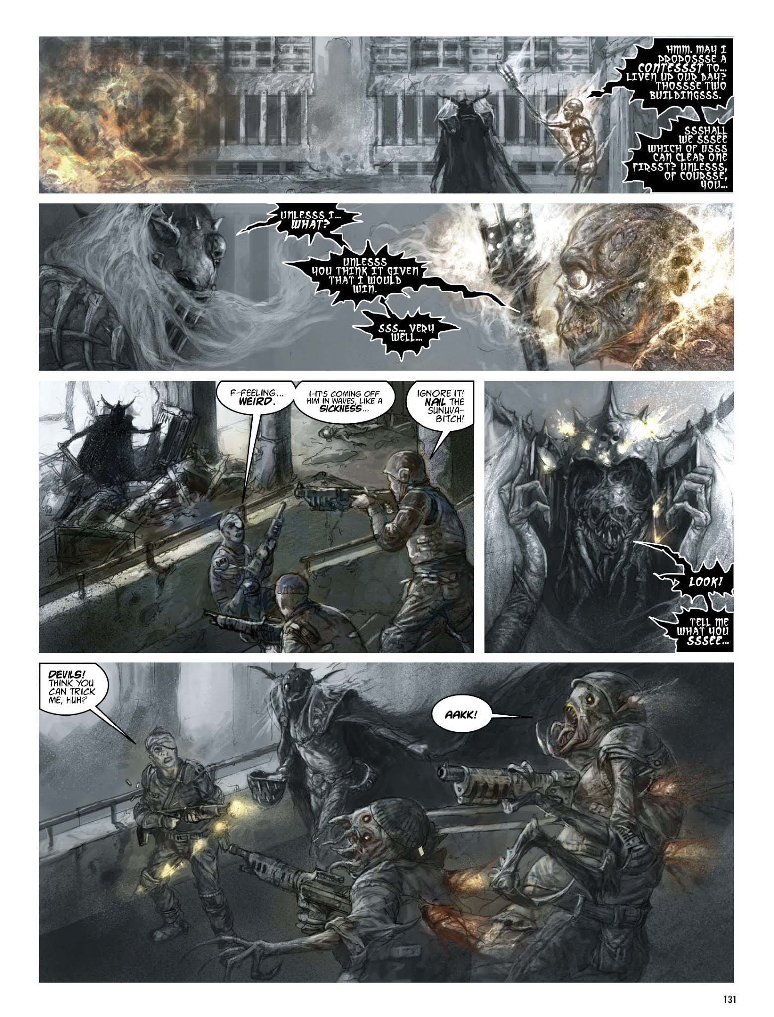 Read online The Dark Judges: The Fall of Deadworld comic -  Issue # TPB - 132