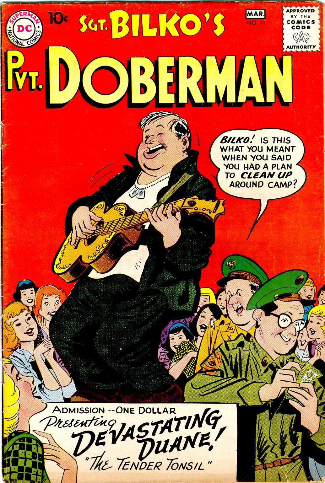 Read online Sgt. Bilko's Pvt. Doberman comic -  Issue #11 - 1