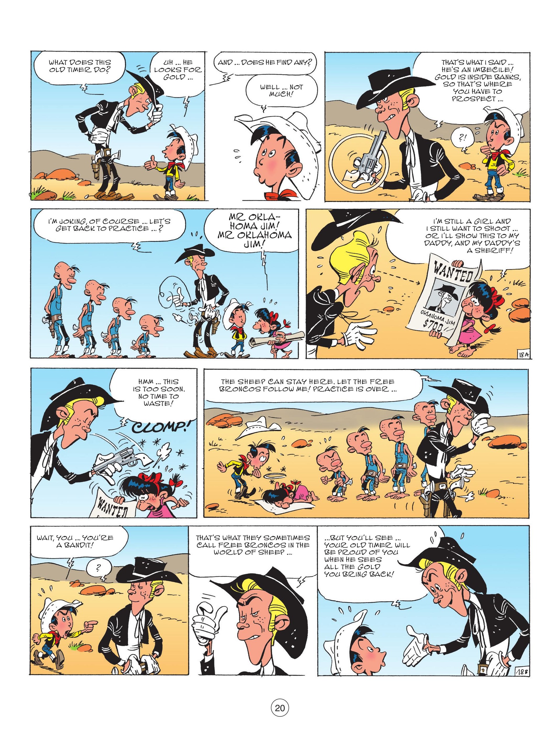 Read online A Lucky Luke Adventure comic -  Issue #76 - 22