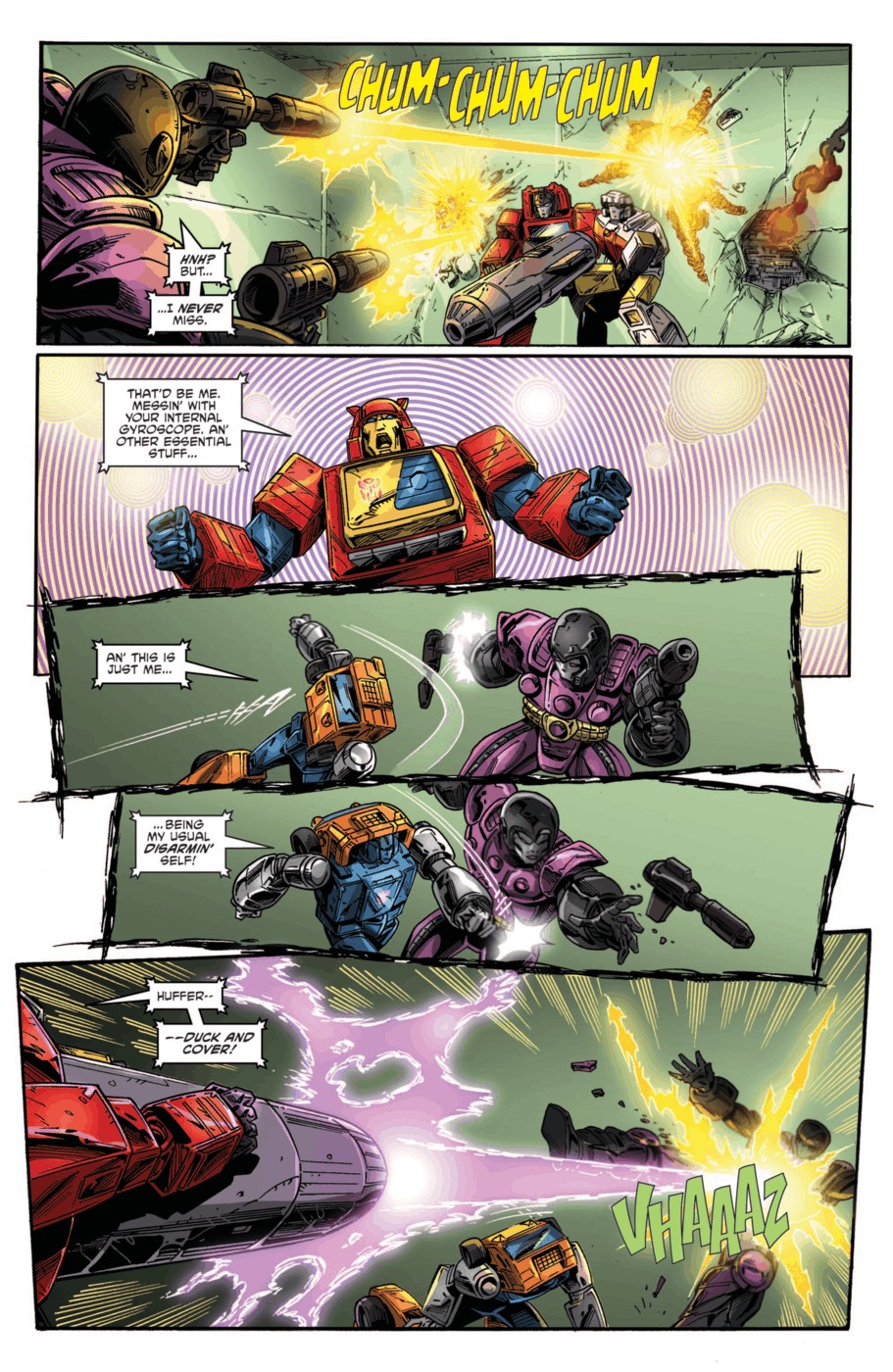 Read online The Transformers: Regeneration One comic -  Issue #92 - 22