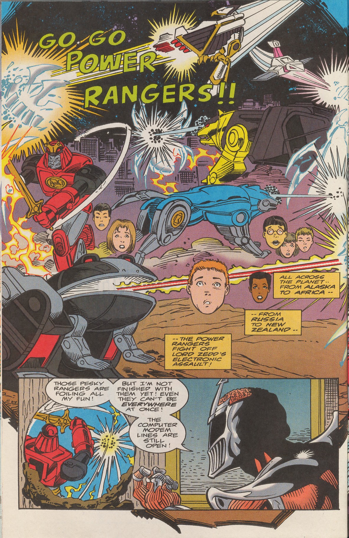 Read online Saban's Mighty Morphin' Power Rangers comic -  Issue #1 - 11