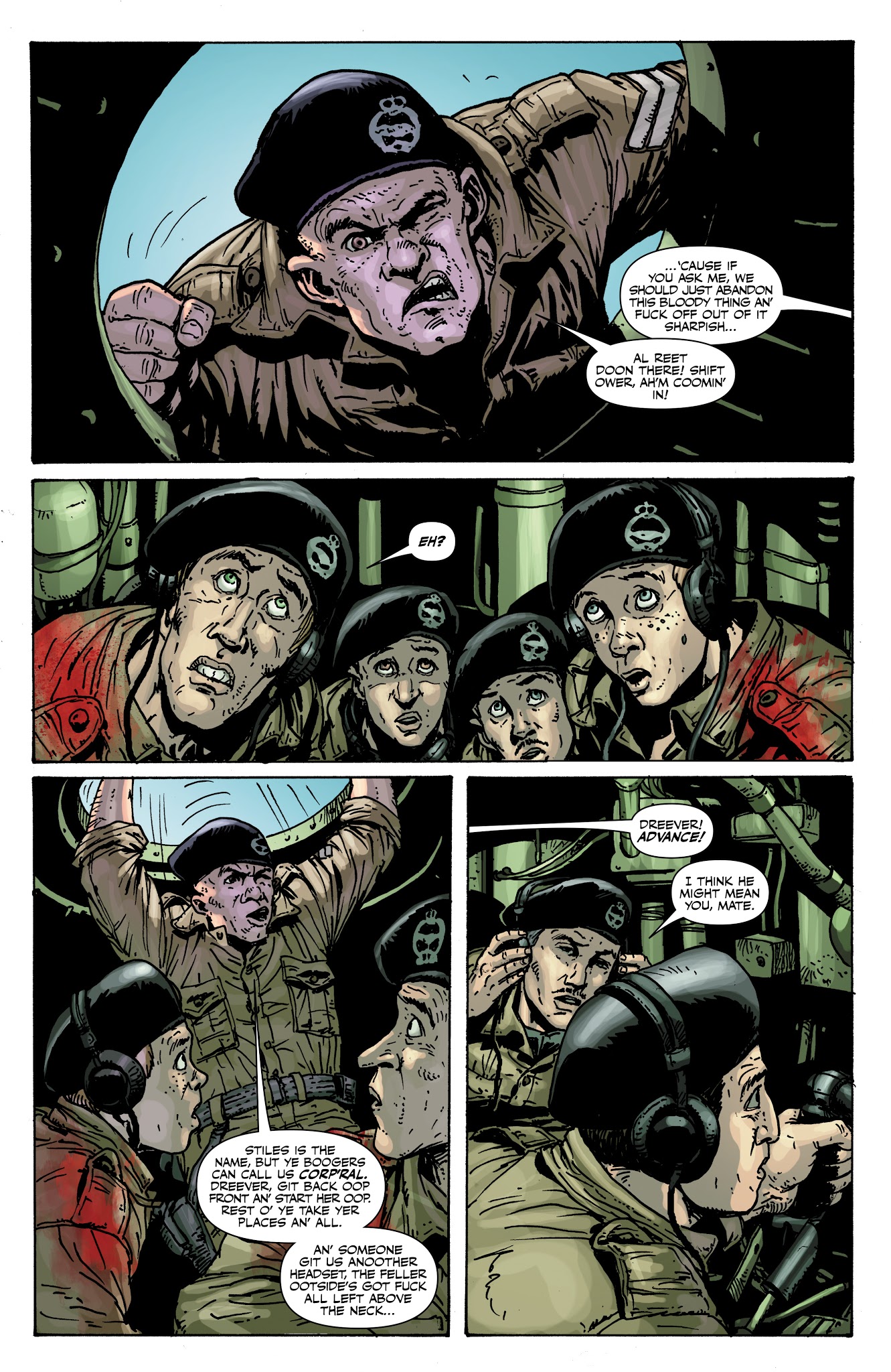 Read online Battlefields: The Tankies comic -  Issue # TPB - 12
