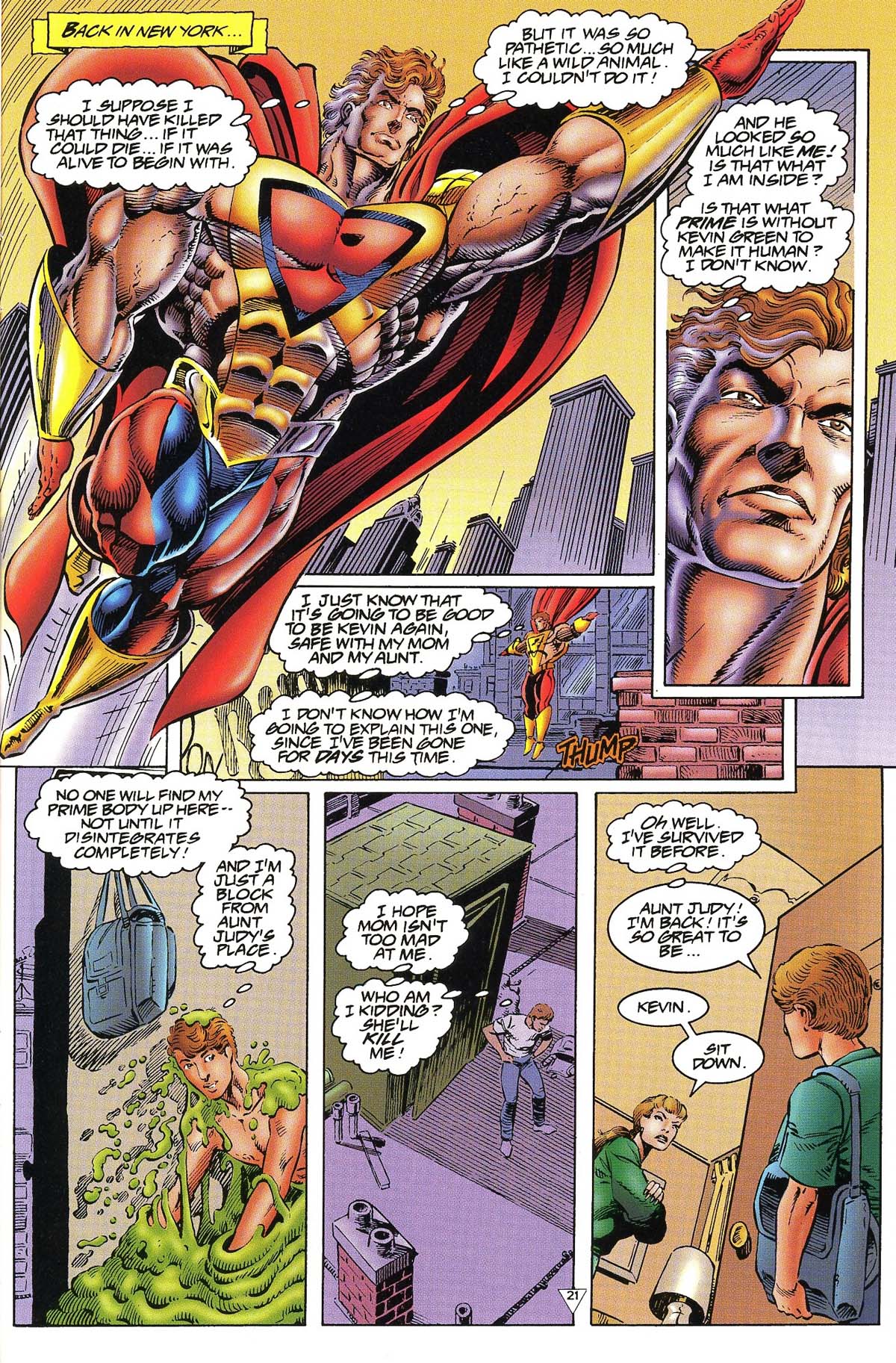 Read online Prime comic -  Issue #23 - 22
