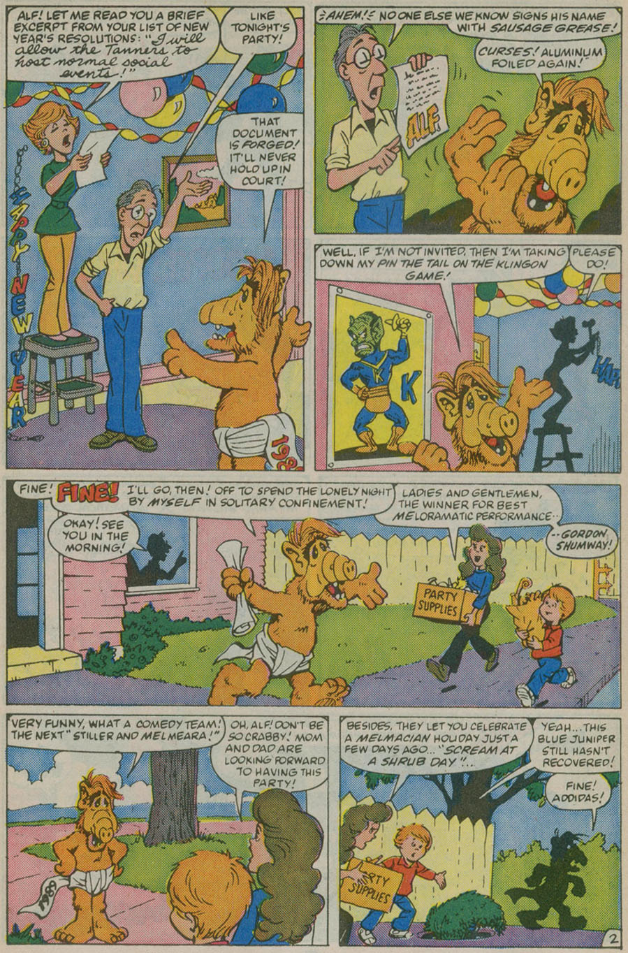 Read online ALF Holiday Special comic -  Issue #1 - 51