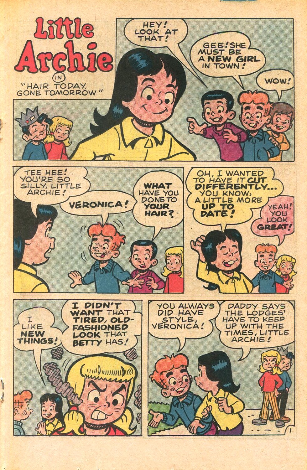 Read online Archie's TV Laugh-Out comic -  Issue #95 - 19