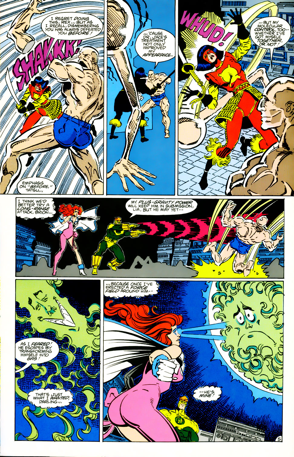 Read online The Outsiders (1985) comic -  Issue #27 - 6