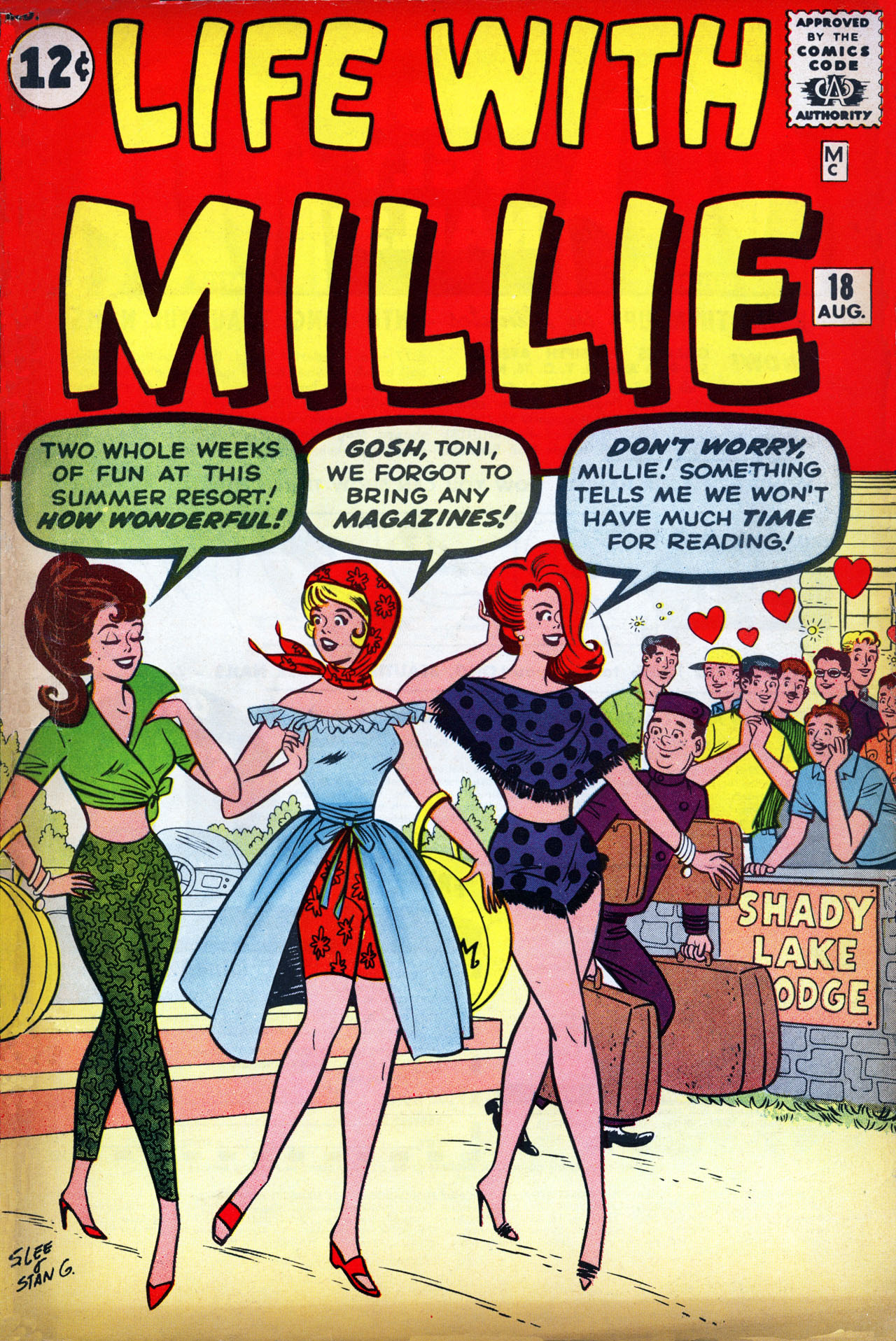 Read online Life With Millie comic -  Issue #18 - 1