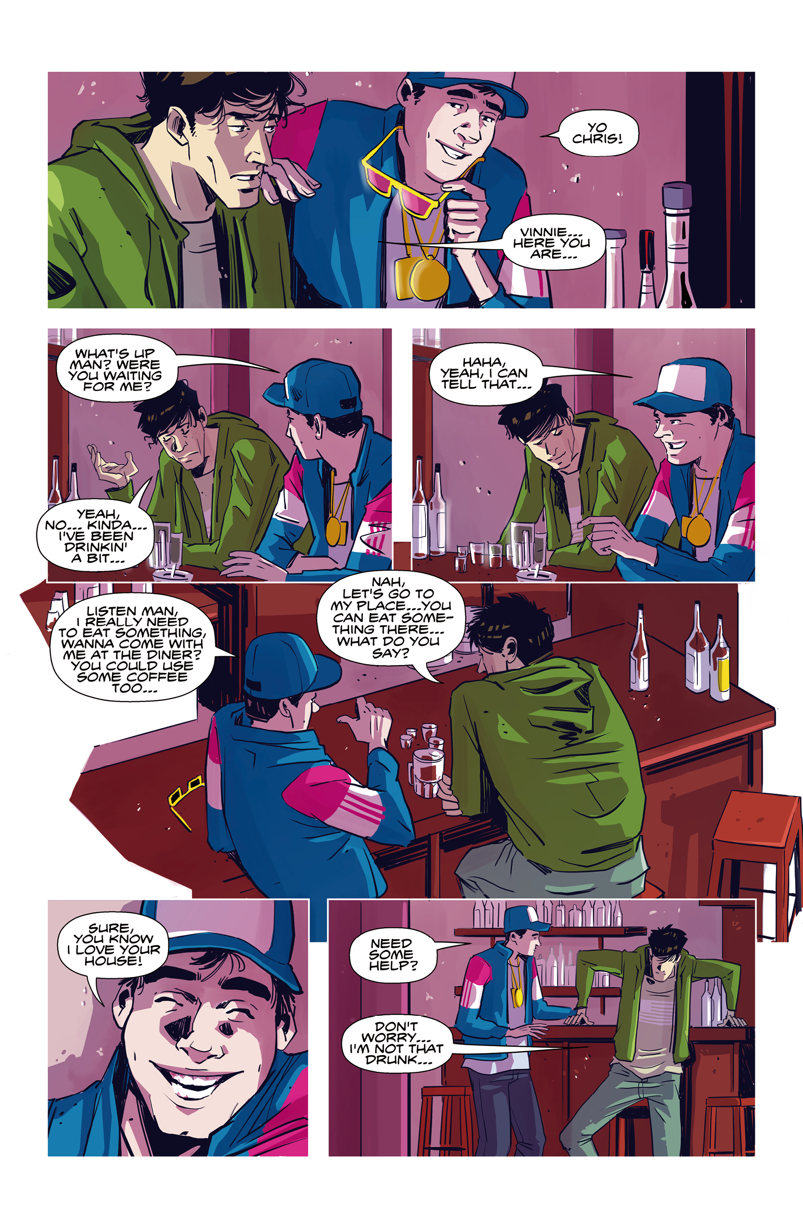 Read online Hotline Miami Wildlife comic -  Issue #1 - 34