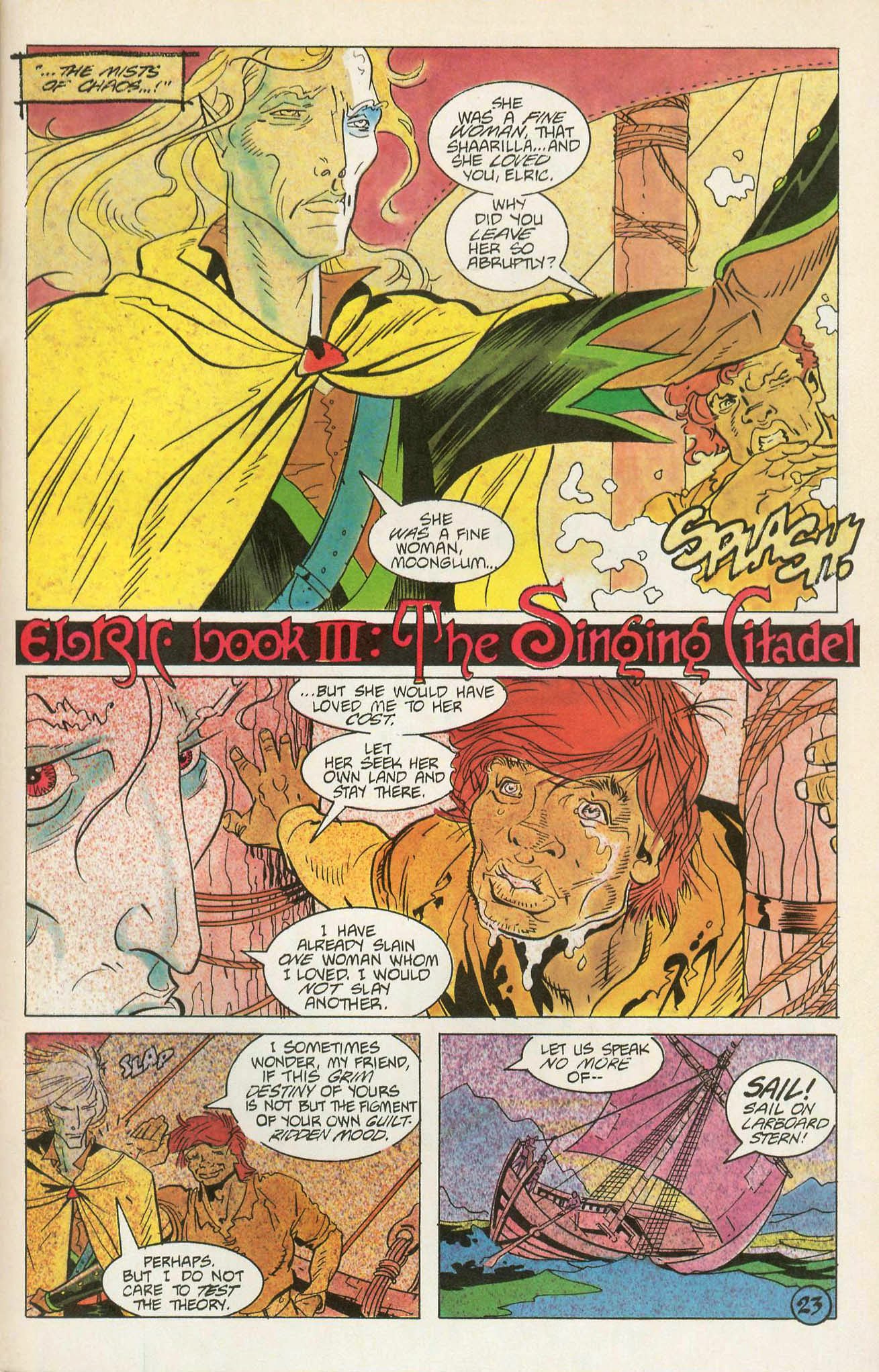 Read online Elric: Weird of the White Wolf comic -  Issue #3 - 25