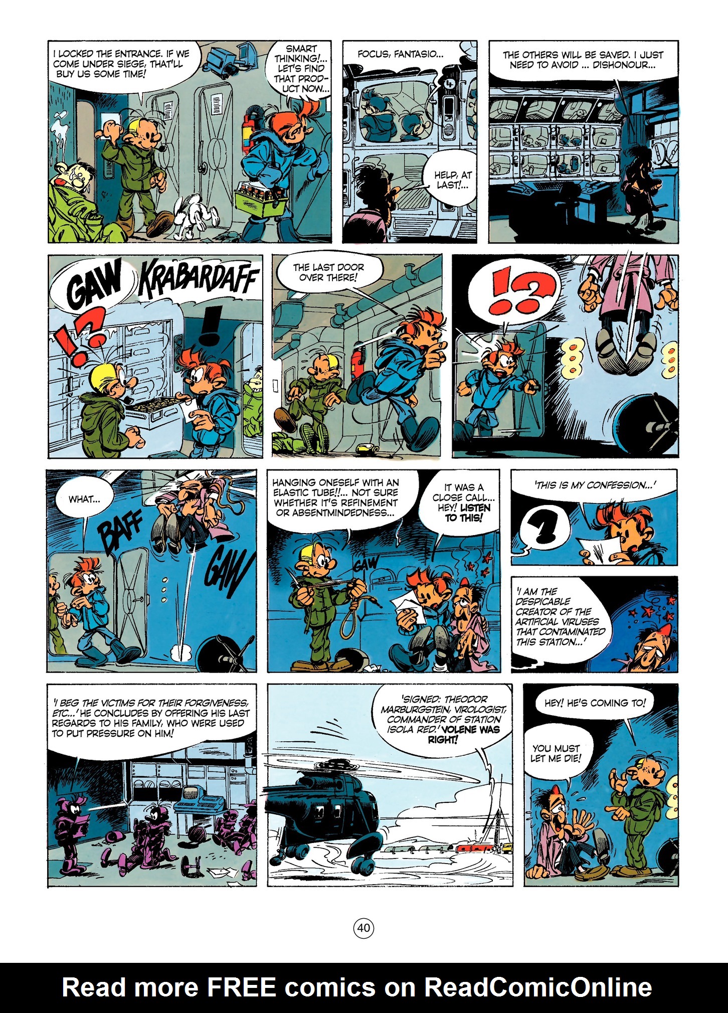 Read online Spirou & Fantasio (2009) comic -  Issue #10 - 40