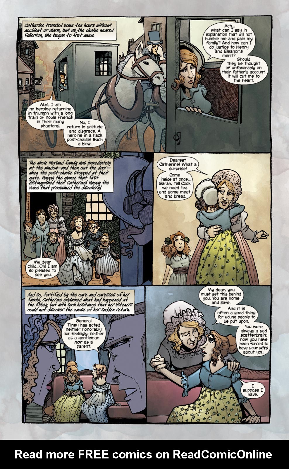 Read online Northanger Abbey comic -  Issue #5 - 16