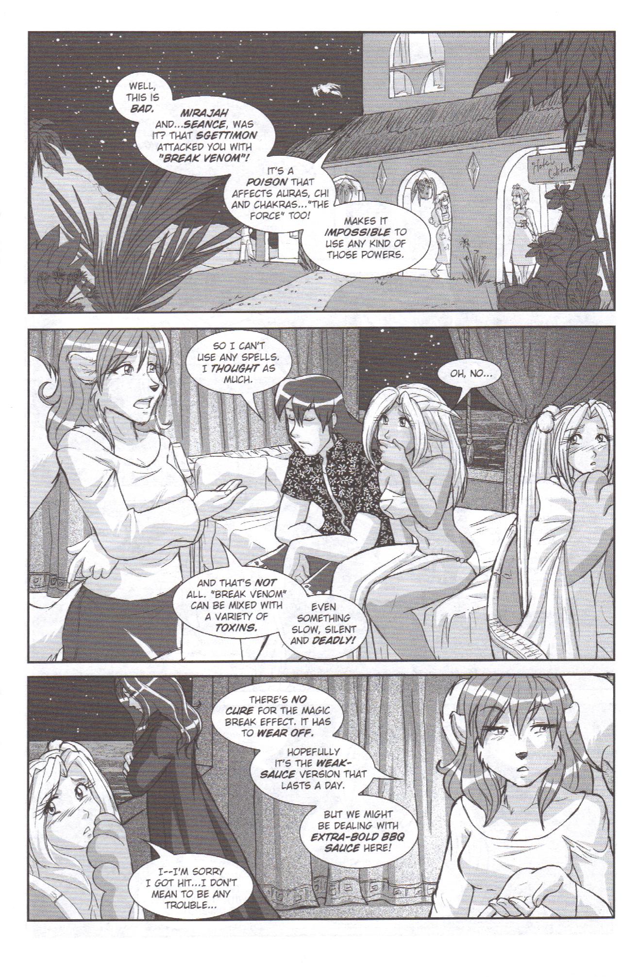 Read online Gold Digger/Ninja High School: Maidens of Twilight comic -  Issue #3 - 9