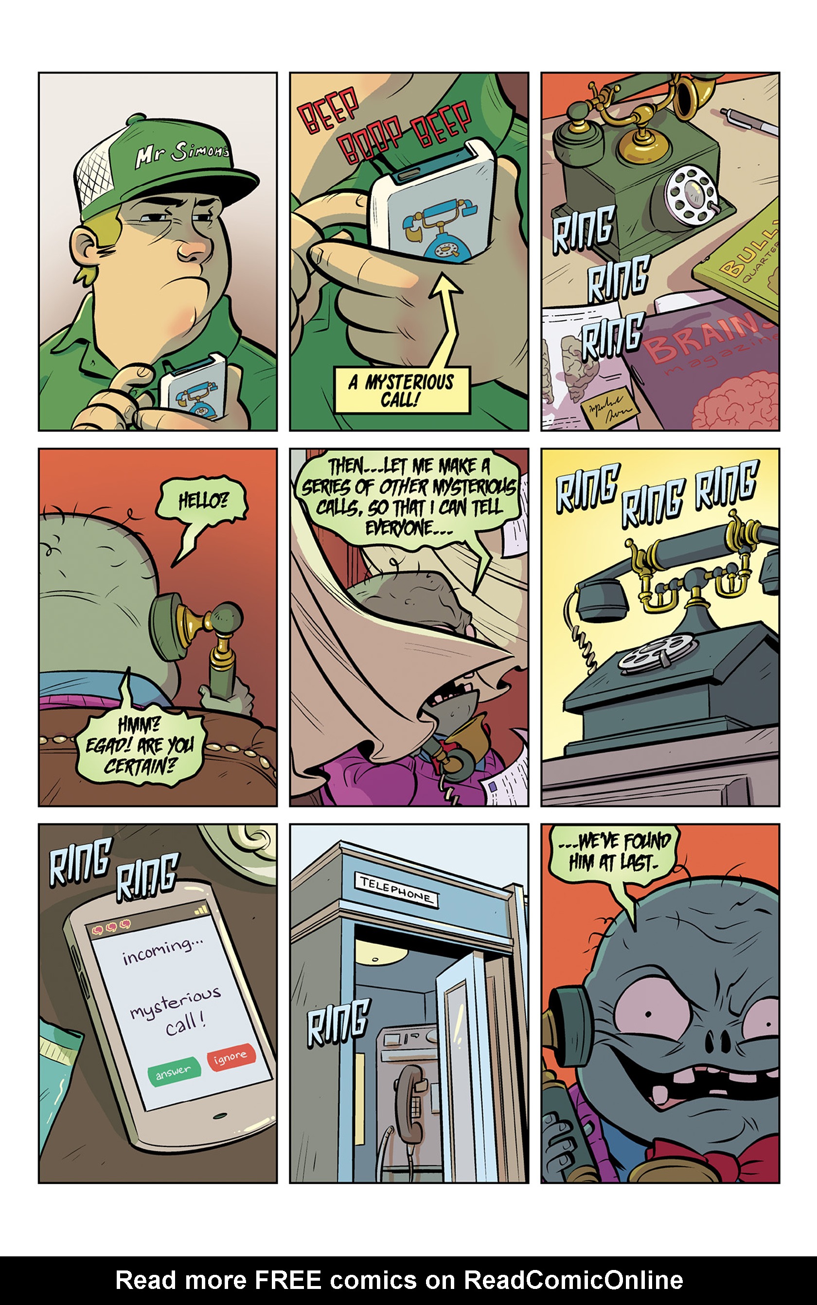 Read online Plants vs. Zombies: Bully For You comic -  Issue #1 - 15