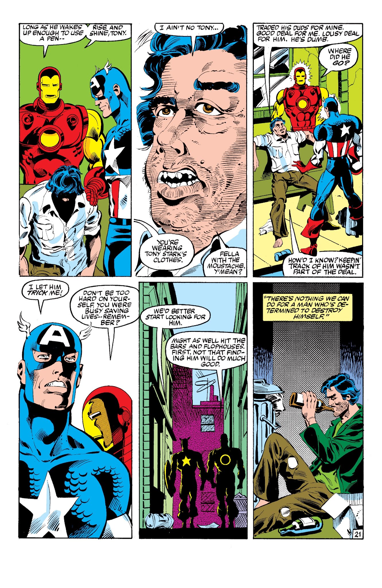 Read online Iron Man Epic Collection comic -  Issue # The Enemy Within (Part 4) - 85